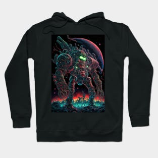 Mecha Of Moon Hoodie